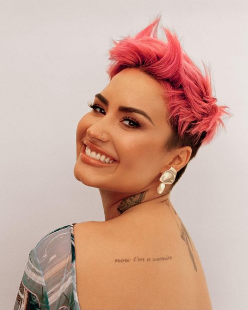 Demi Lovato The Cover Girl for Glamour Magazine, March 2021 1