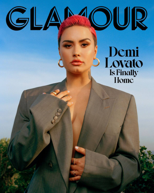 Demi Lovato The Cover Girl for Glamour Magazine, March 2021 1