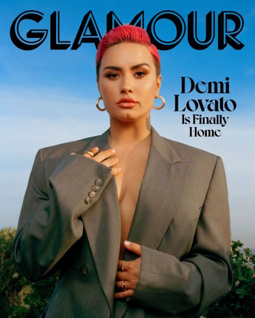 Demi Lovato The Cover Girl for Glamour Magazine, March 2021 6