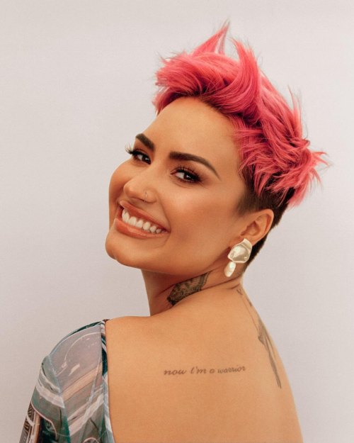 Demi Lovato The Cover Girl for Glamour Magazine, March 2021 4