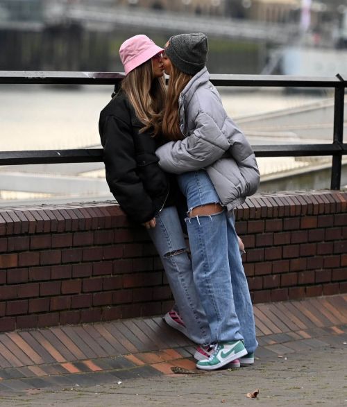 Demi Sims and Francesca Farago Day Out in London 03/24/2021 2