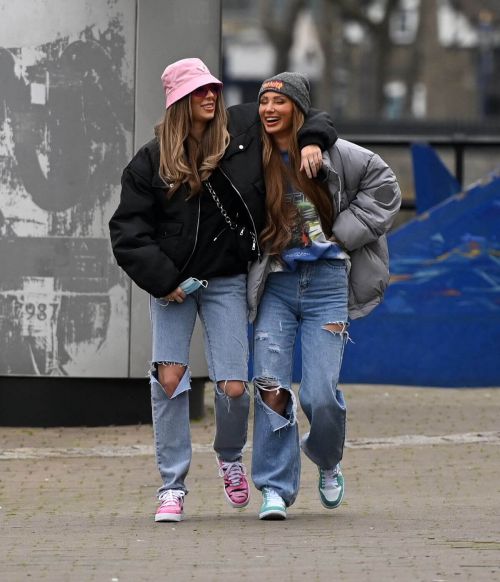 Demi Sims and Francesca Farago Day Out in London 03/24/2021 3