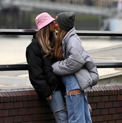 Demi Sims and Francesca Farago Day Out in London 03/24/2021 6