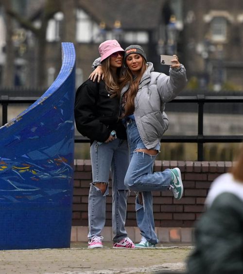 Demi Sims and Francesca Farago Day Out in London 03/24/2021 9