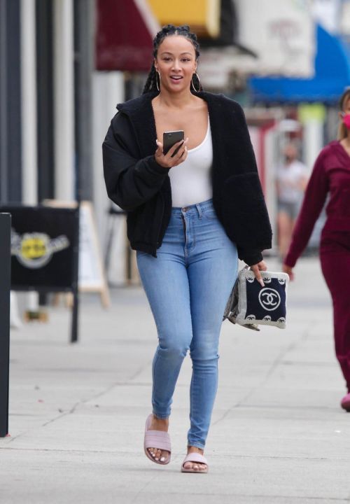 Draya Michele Steps Out for Lunch in Studio City 03/25/2021 2