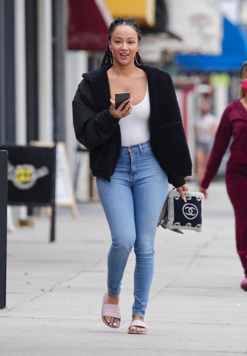 Draya Michele Steps Out for Lunch in Studio City 03/25/2021 5