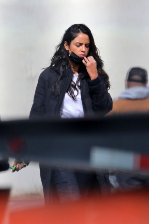 Eiza Gonzalez Seen on the Set of Ambulance in Los Angeles 03/12/2021 2