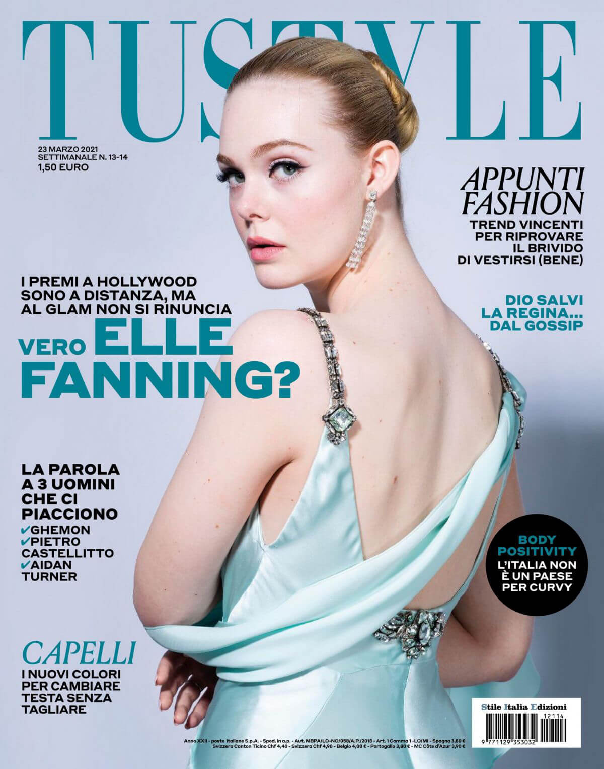 Elle Fanning On The Cover Page Of Style Magazine, March 2021 2