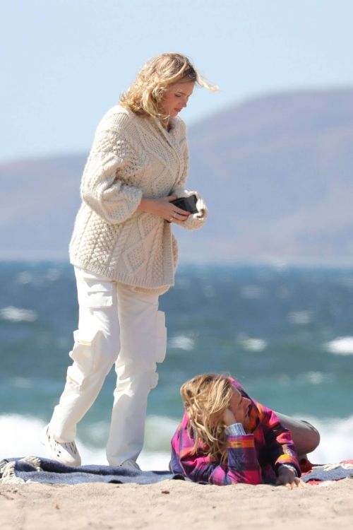 Elsa Hosk Enjoys at a Beach in Malibu 03/21/2021 6