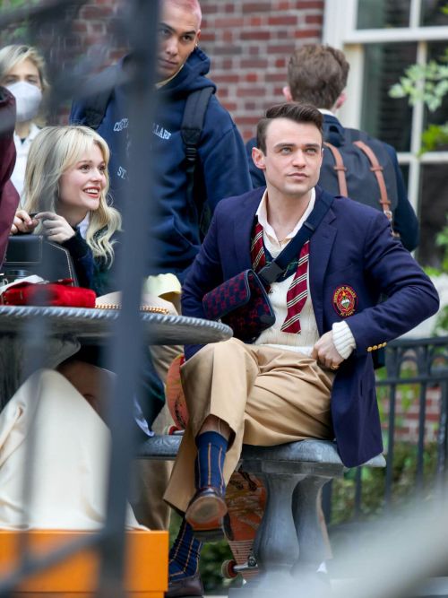 Emily Alyn Lind Seen on the Set of 