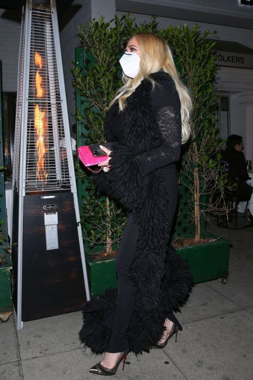 Erika Jayne Seen at Kathy Hilton's Birthday Party 03/13/2021