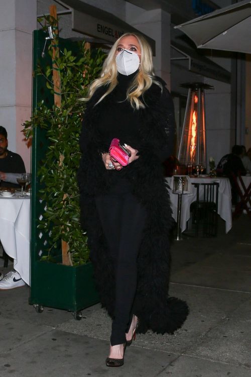 Erika Jayne Seen at Kathy Hilton