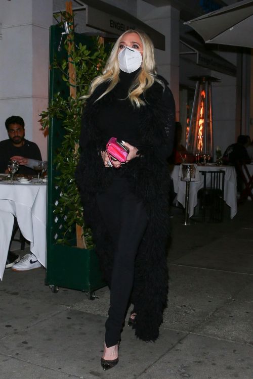 Erika Jayne Seen at Kathy Hilton