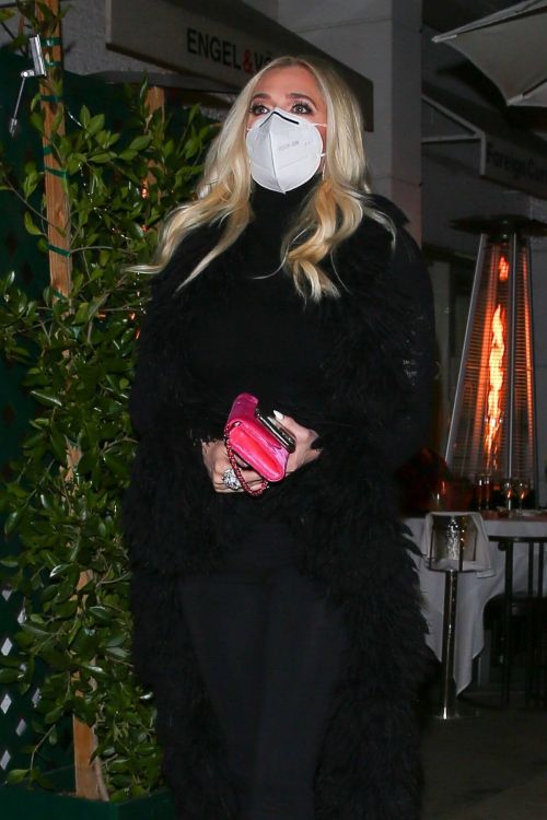 Erika Jayne Seen at Kathy Hilton