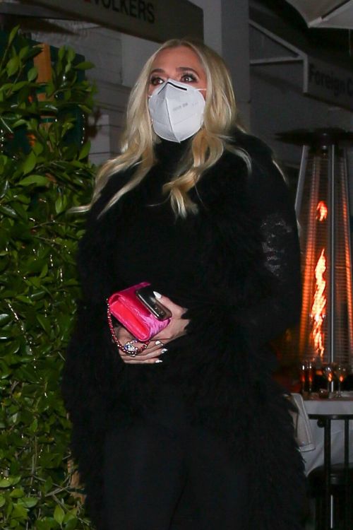 Erika Jayne Seen at Kathy Hilton