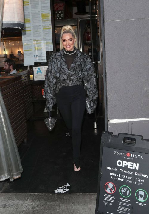 Erika Jayne Seen at Ribata JINYA in Los Angeles 03/22/2021 3