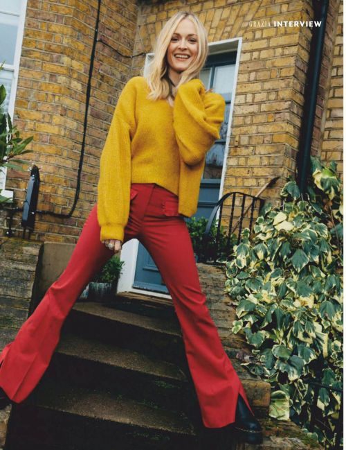 Fearne Cotton On The Cover Page Of Grazia Magazine, UK February 2021