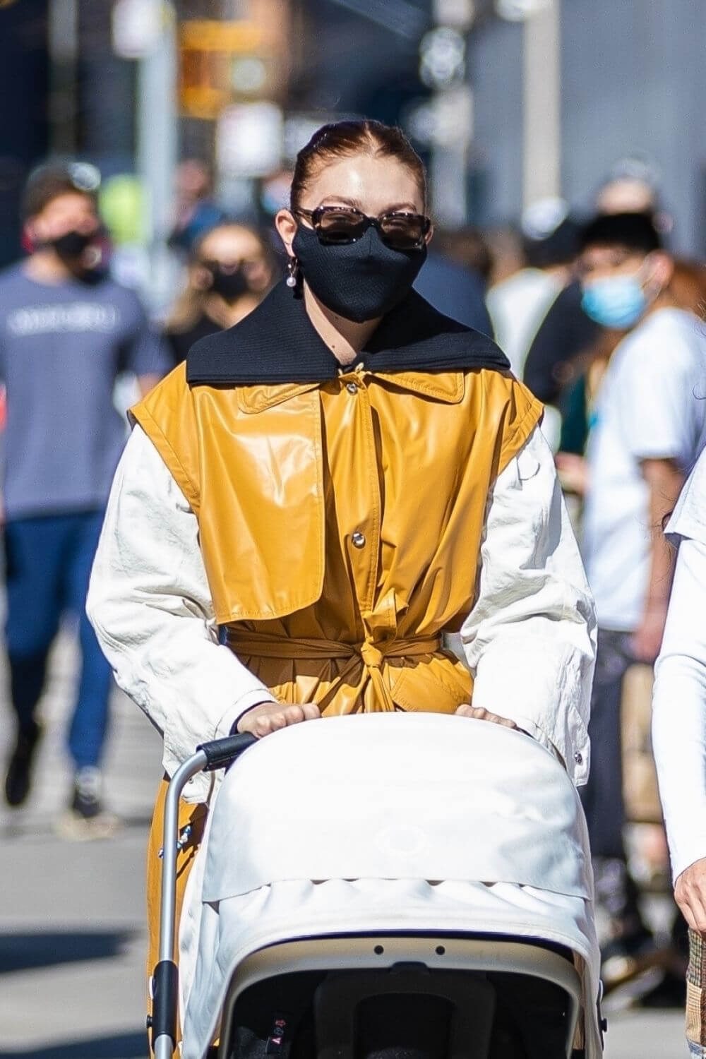 Gigi Hadid Day Out in New York 03/22/2021