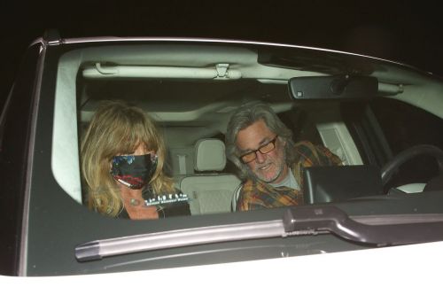 Goldie Hawn and Kurt Russell Step Out at Giorgio Baldi Restaurant in Santa Monica 03/10/2021 6