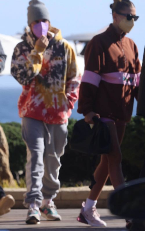 Hailey and Justin Bieber Seen at Nobu in Malibu 03/22/2021 2