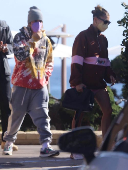 Hailey and Justin Bieber Seen at Nobu in Malibu 03/22/2021 5