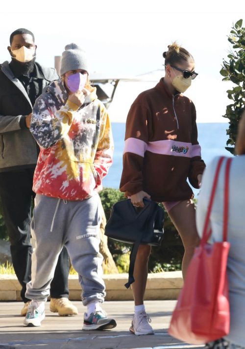 Hailey and Justin Bieber Seen at Nobu in Malibu 03/22/2021 2
