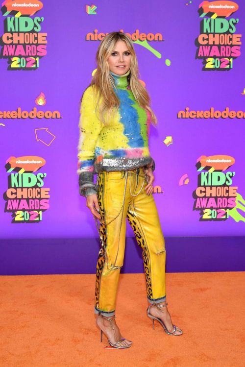 Heidi Klum attends Nickelodeon