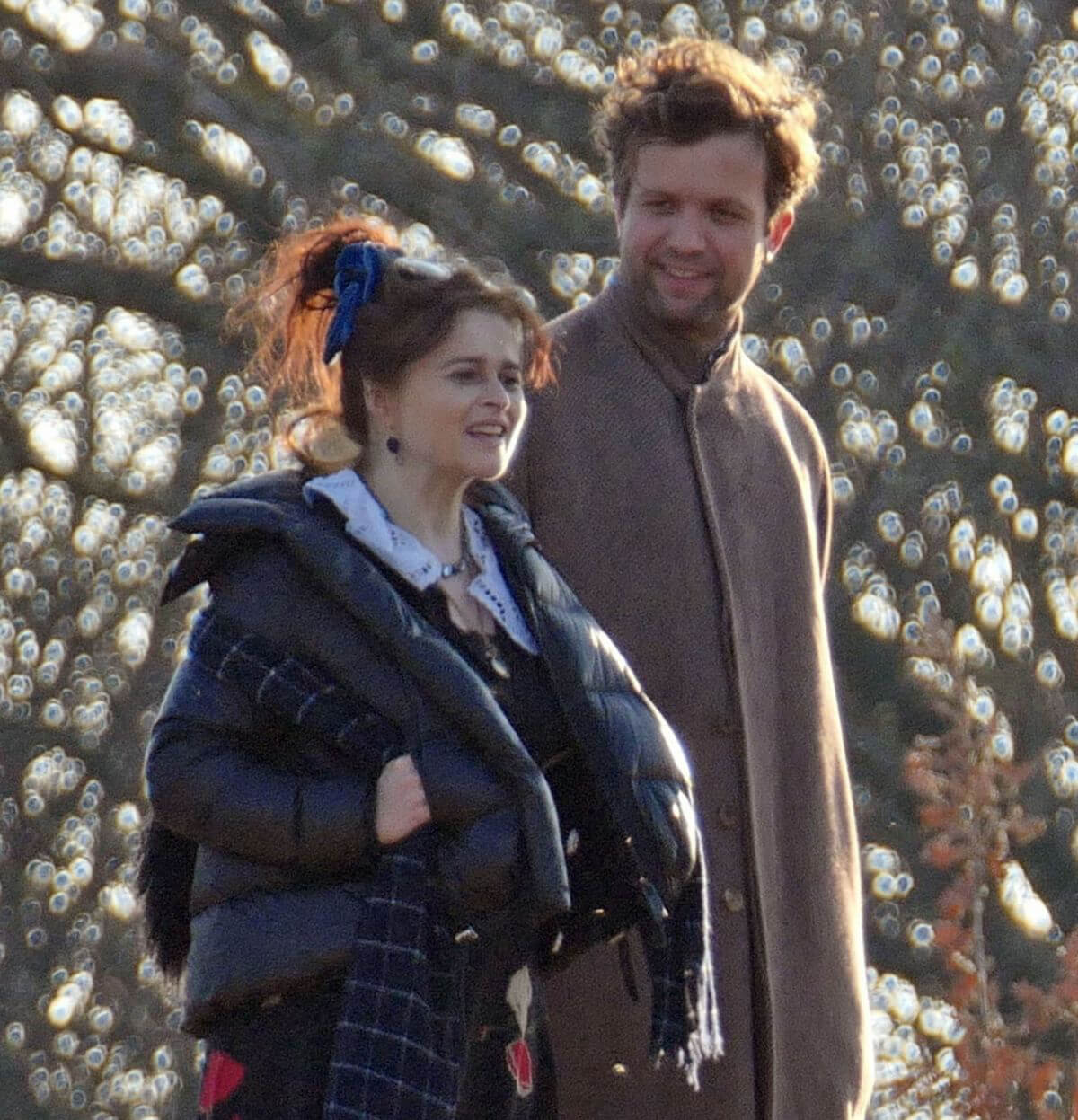 Helena Bonham Carter and Rye Dag Holmboe Steps Out in London 03/22/2021