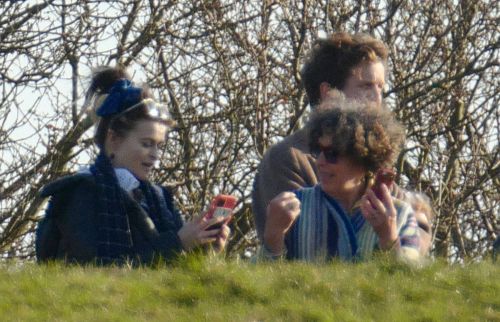 Helena Bonham Carter and Rye Dag Holmboe Steps Out in London 03/22/2021 1