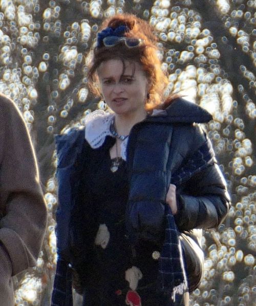 Helena Bonham Carter and Rye Dag Holmboe Steps Out in London 03/22/2021 4