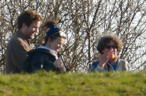 Helena Bonham Carter and Rye Dag Holmboe Steps Out in London 03/22/2021 5
