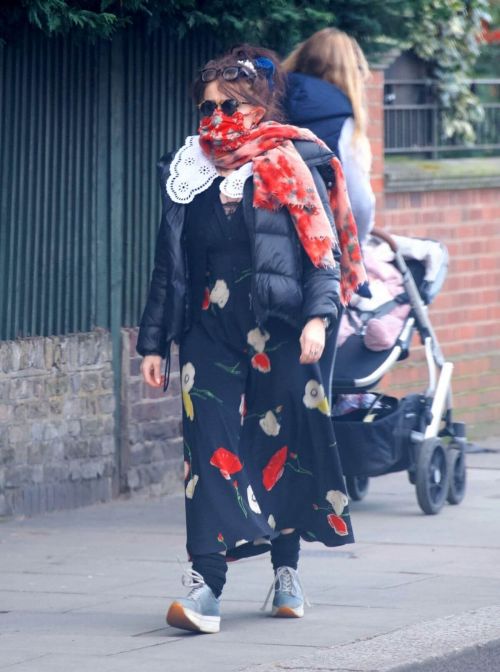 Helena Bonham Carter Day Out in London 03/19/2021 3