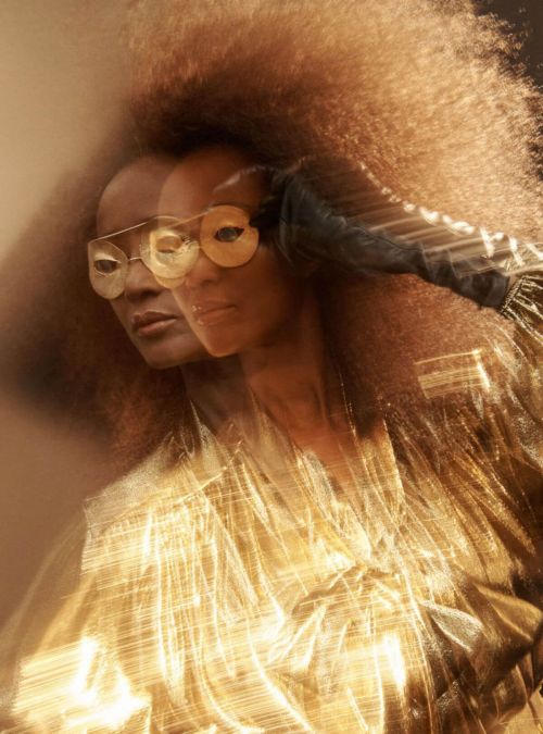 Iman Abdulmajid On The Page Of Harper