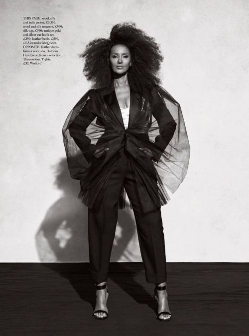 Iman Abdulmajid On The Page Of Harper