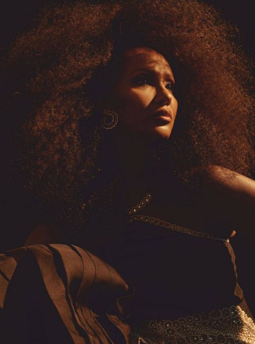 Iman Abdulmajid On The Page Of Harper