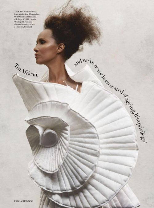 Iman Abdulmajid On The Page Of Harper