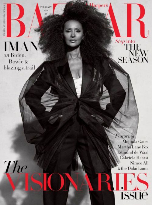 Iman Abdulmajid On The Page Of Harper