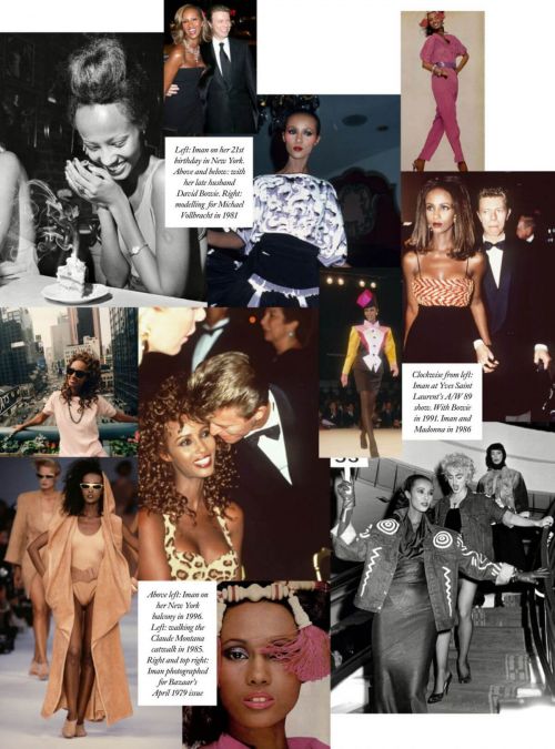 Iman Abdulmajid On The Page Of Harper
