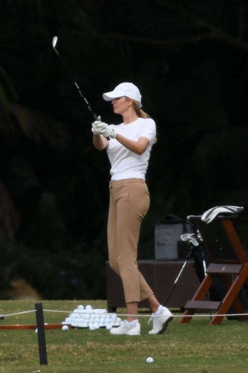 Ivanka Trump Enjoys Playing Golf in Miami 03/14/2021