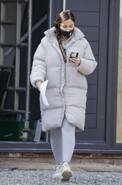 Jacqueline Jossa is Seen Leaving Her home in Essex 03/22/2021 1