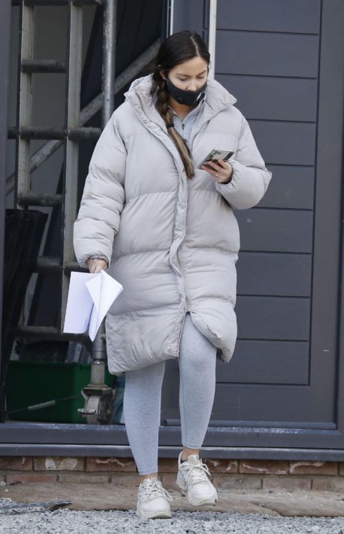 Jacqueline Jossa is Seen Leaving Her home in Essex 03/22/2021 4