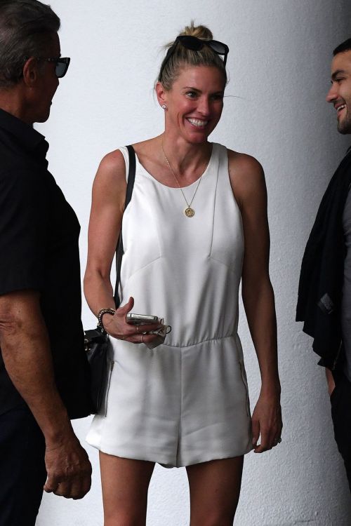 Jennifer Flavin and Sylvester Stallone is Leaving Setai Hotel in Miami 03/19/2021 3