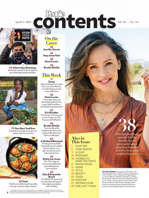 Jennifer Garner Covers People Magazine, April 2021 2