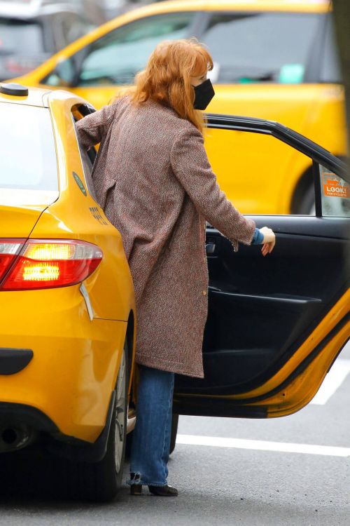 Jessica Chastain Day Out on Her Birthday in New York 03/24/2021 6