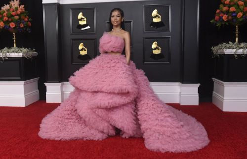 Jhene Aiko attends 2021 Grammy Awards in Los Angeles 03/14/2021 1