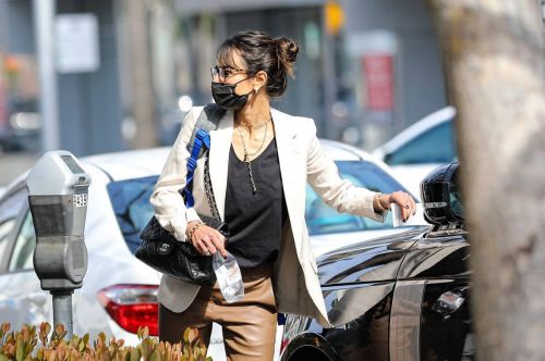 Jordana Brewster Spotted during Shopping on Rodeo Dr. in Beverly Hills 03/14/2021 1