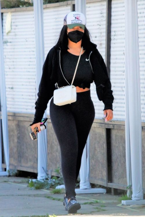 Jordyn Woods is Leaving Spa in Los Angeles 03/19/2021 3