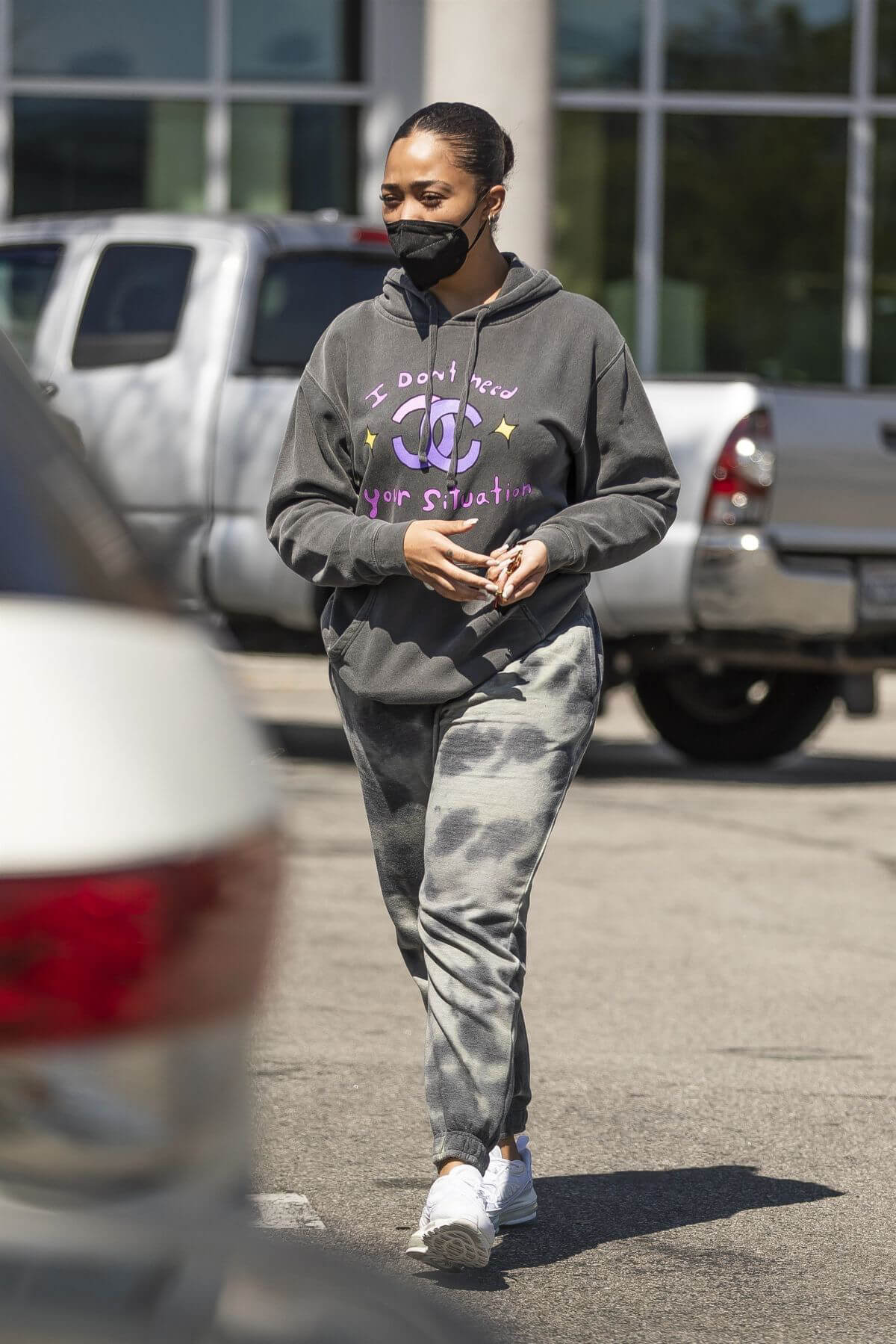 Jordyn Woods Out and About with Her Brother in Los Angeles 03/13/2021