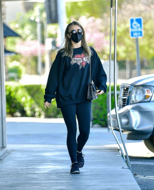 Julianne Hough Seen at Starbucks in West Hollywood 03/22/2021 1