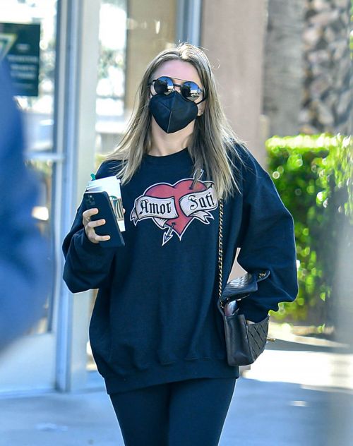 Julianne Hough Seen at Starbucks in West Hollywood 03/22/2021 2